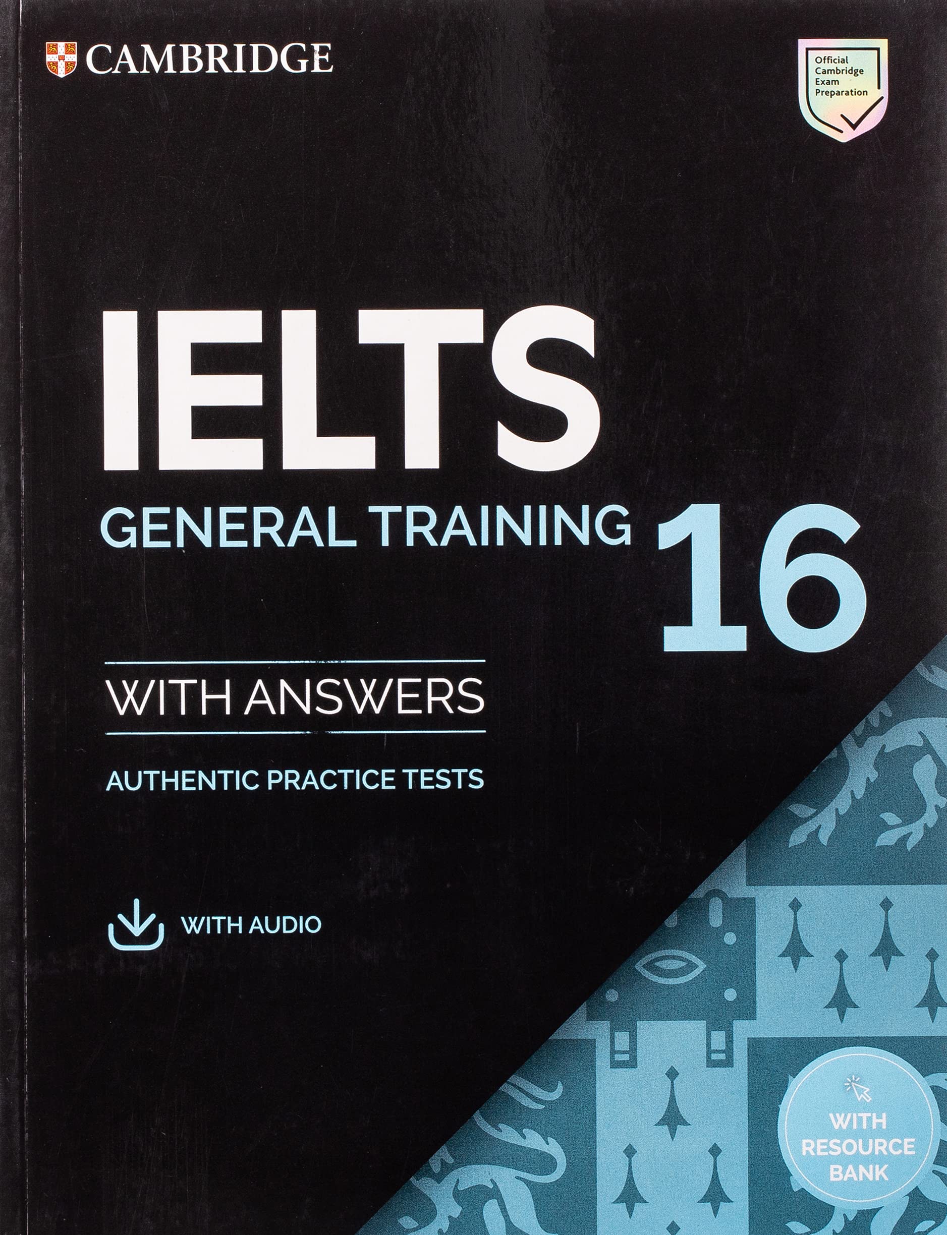 Cambridge IELTS General 16 practice book cover